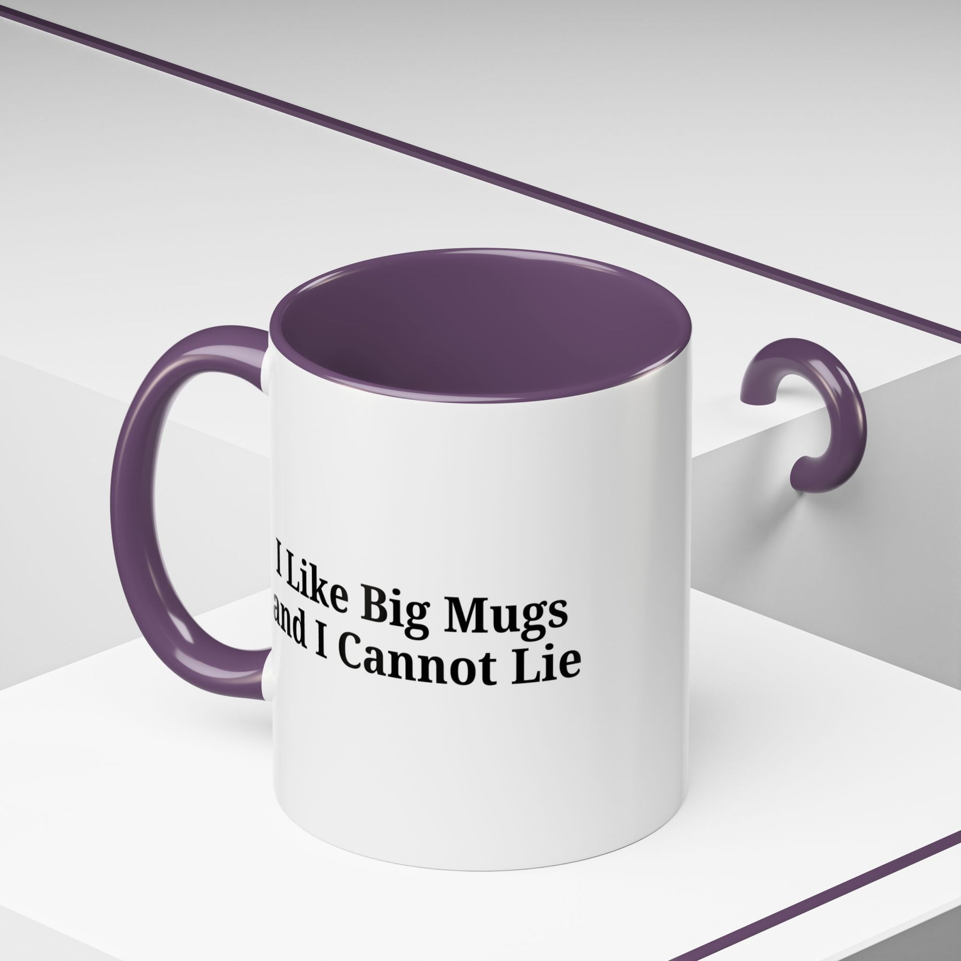 Funny Coffee Mug, I Like Big Mugs and I Cannot Lie, Gift for Coffee Lovers, Humor Mug, Birthday Gift, Office Decor - TRV