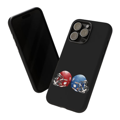 Football Helmet Phone Case, Tough Cases for Sports Fans, Gifts for Gamers, Durable Phone Cover, Unique Tech Accessories - TRV