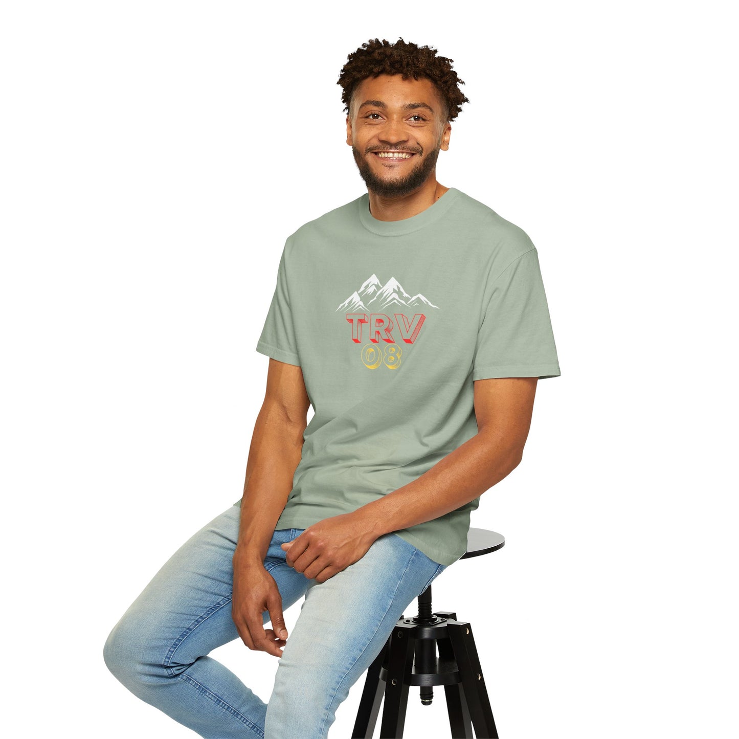 TRV08 Logo Tee | Unisex Garment-Dyed T-Shirt