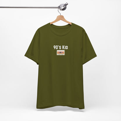 Retro Cassette Tee, Vintage Music Shirt, Unisex Short Sleeve, Gift for Music Lovers, Nostalgic Graphic Tee, Casual Wear