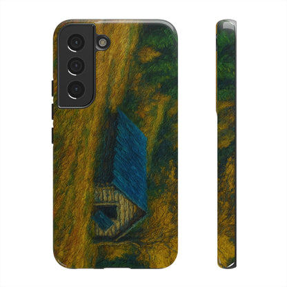 Artistic Phone Case by Tough Cases, Nature-Inspired Phone Protection, Unique Gift for Nature Lovers, Stylish Accessory, Fall Aesthetic - TRV