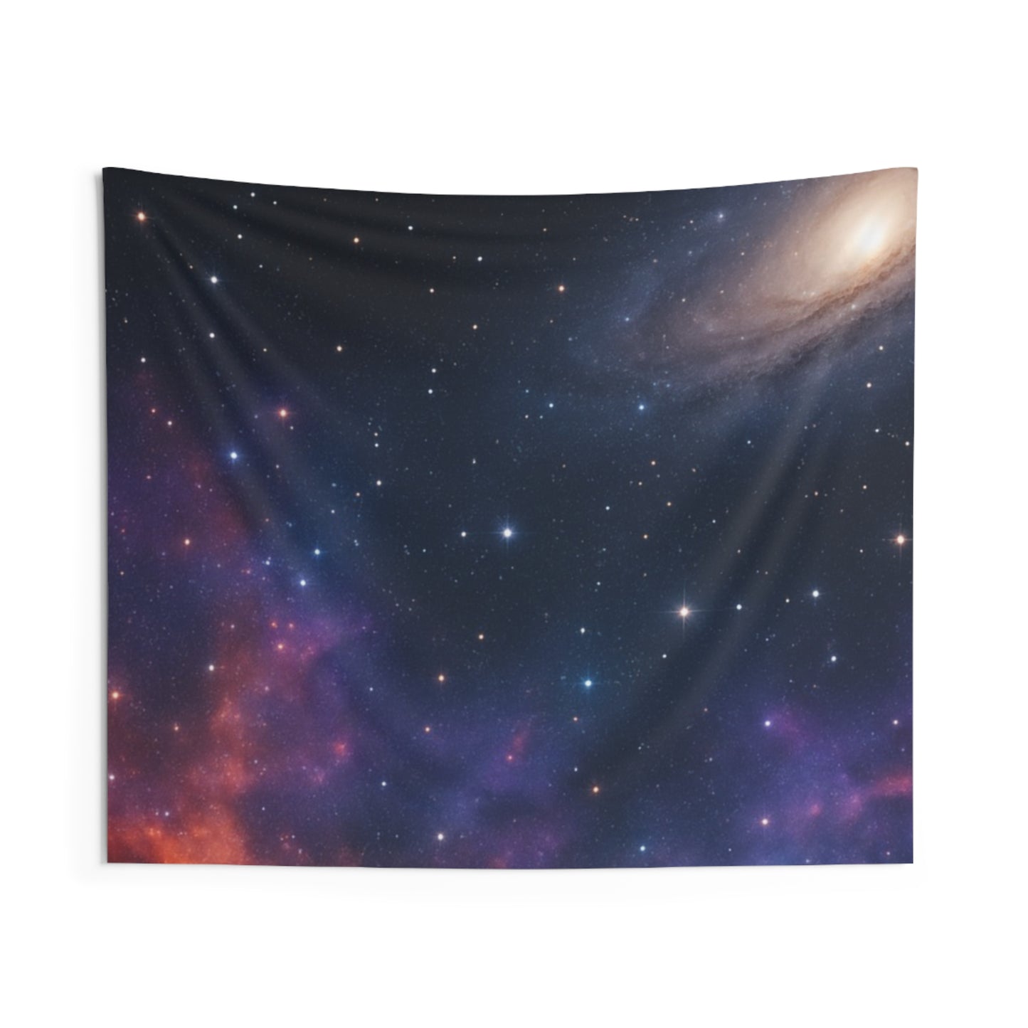 Galaxy Nebula Wall Tapestry — Starry Space Bedroom Decor