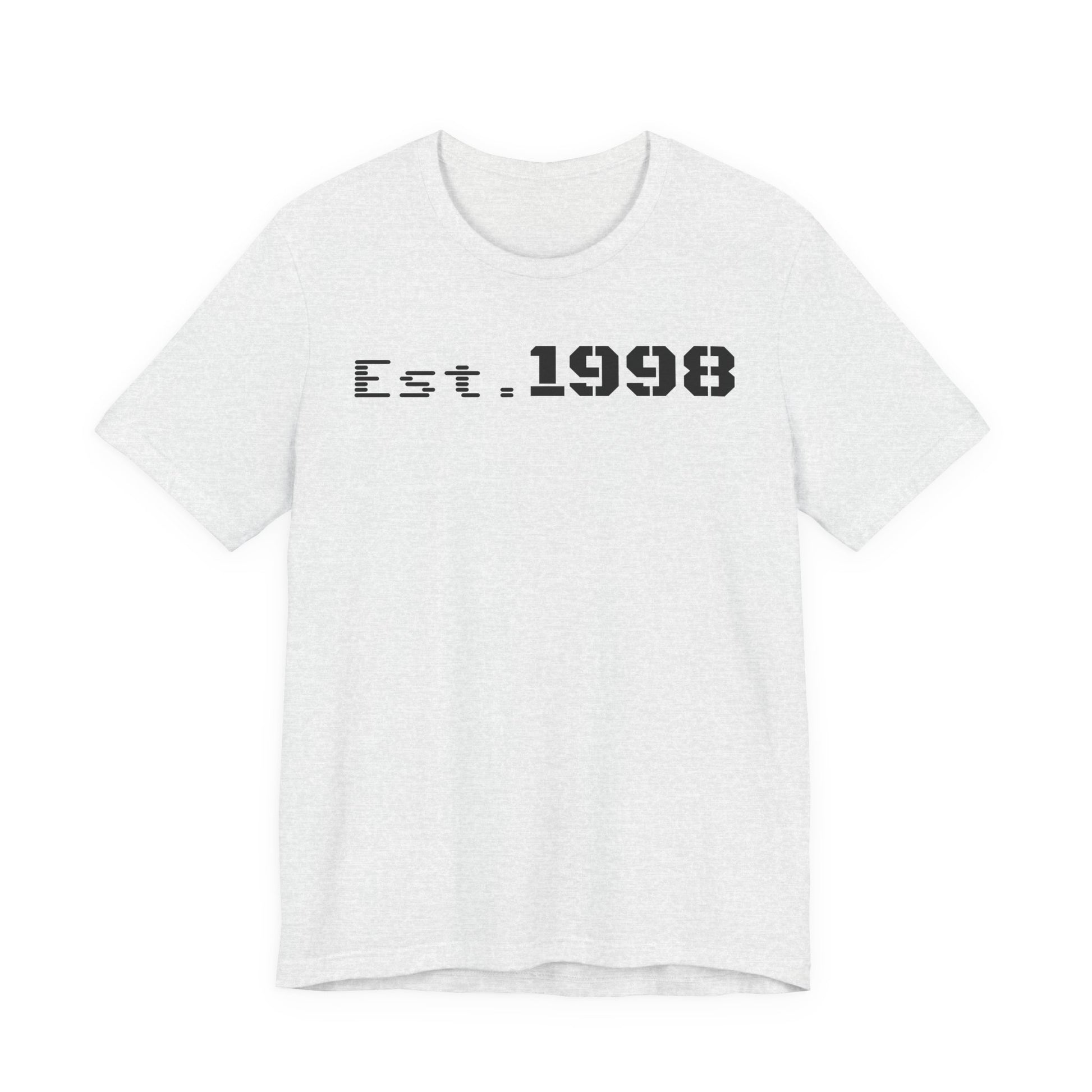 Vintage Est. 1998 Tee - Retro Unisex Shirt for Birthdays, Gifts, Everyday Wear, Casual Style, Nostalgia - TRV