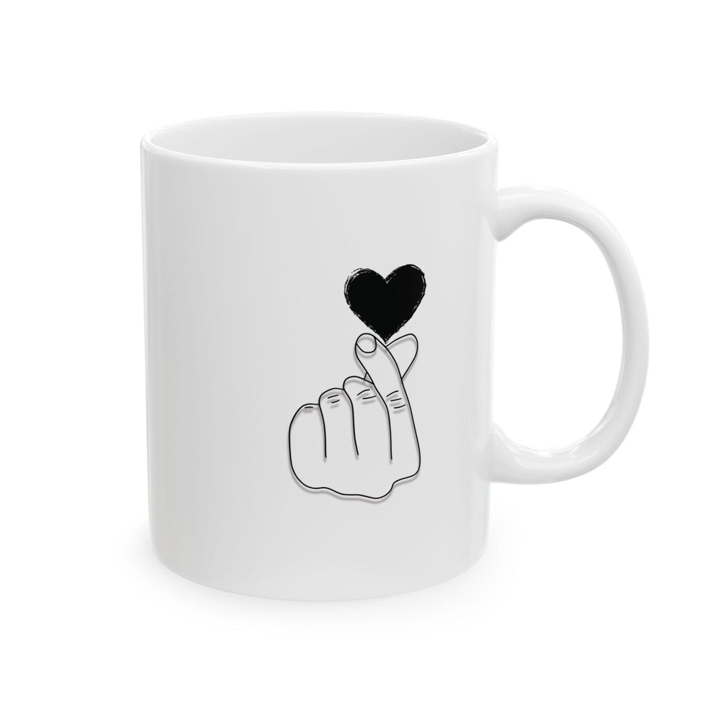 Heartwarming Ceramic Mug for Coffee Lovers - 11oz & 15oz