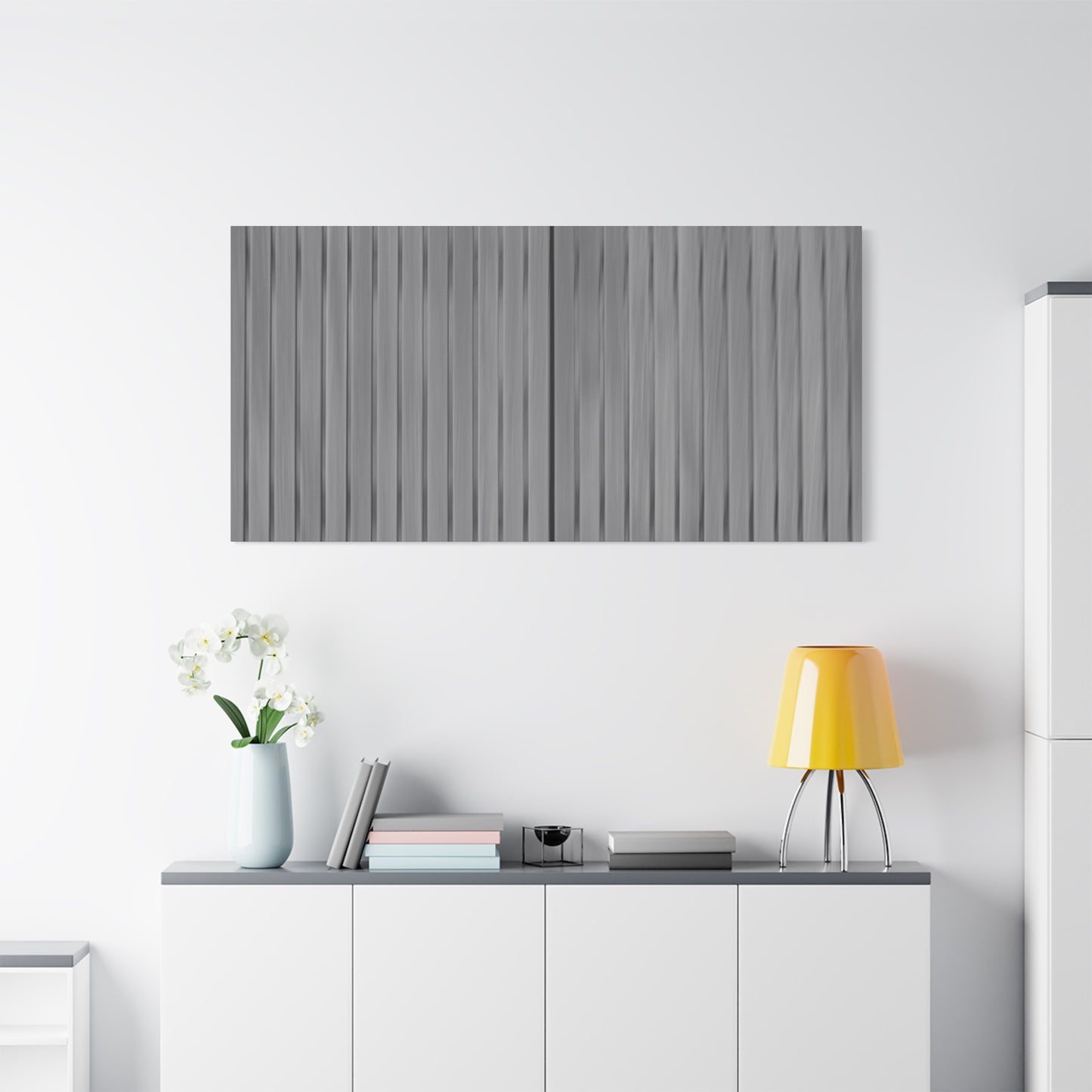 Modern Striped Canvas Art - 1.25" Stretched Wall Decor - TRV