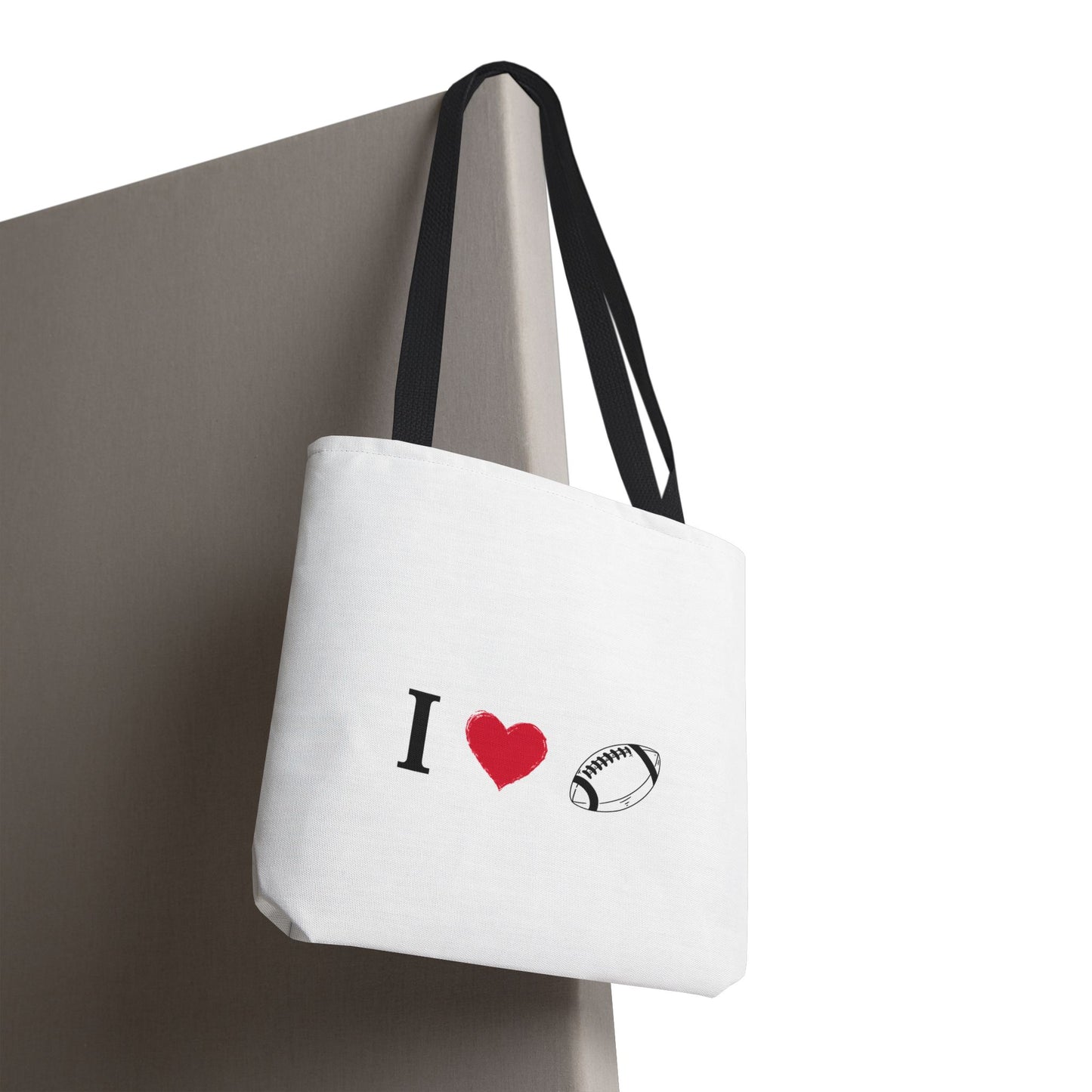 Football Lover's Tote Bag - Perfect for Game Day, Sports Events, Gifts for Fans, Eco-Friendly Carryall, Personal Use, Travel Bag - TRV
