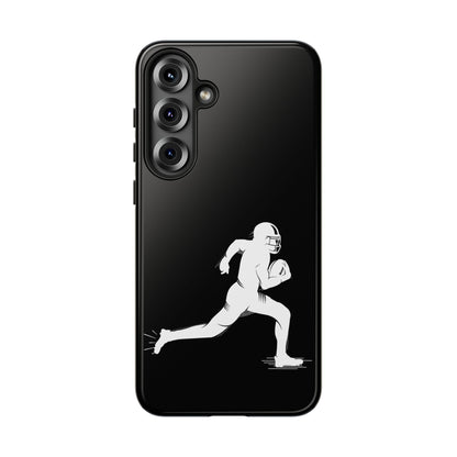 Football Player Phone Case, Tough Cases, Sports Phone Cover, Gift for Athletes, iPhone & Samsung Accessories, Running Player Design - TRV