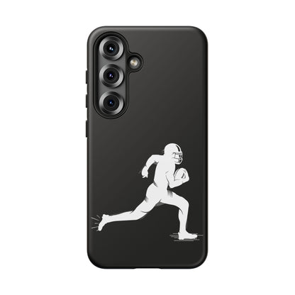Football Player Phone Case, Tough Cases, Sports Phone Cover, Gift for Athletes, iPhone & Samsung Accessories, Running Player Design - TRV