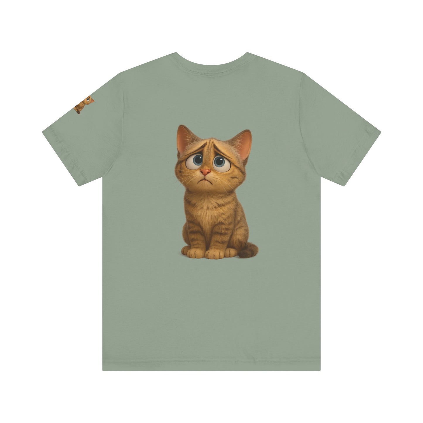 Adorable Cat Graphic Tee, Cute Pet Lover Shirt, Animal Lover Gift, Funny Cat Apparel, Birthday, Christmas, Everyday Use - product image