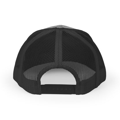 Vintage batter silhouette baseball snapback trucker cap by Printify, featuring a classic design and structured fit.