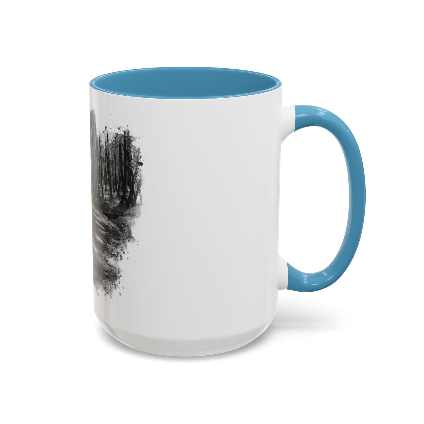 Moody Abstract Forest Coffee Mug | Unique Gift for Nature Lovers, Cozy Home Decor, Perfect for Coffee, Tea, and Hot Chocolate - TRV