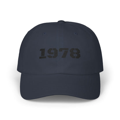 Vintage 1978 Dad Cap, Classic Cap for Fathers, Gift for Dad, Father's Day, Casual Style, Adjustable Hat - TRV
