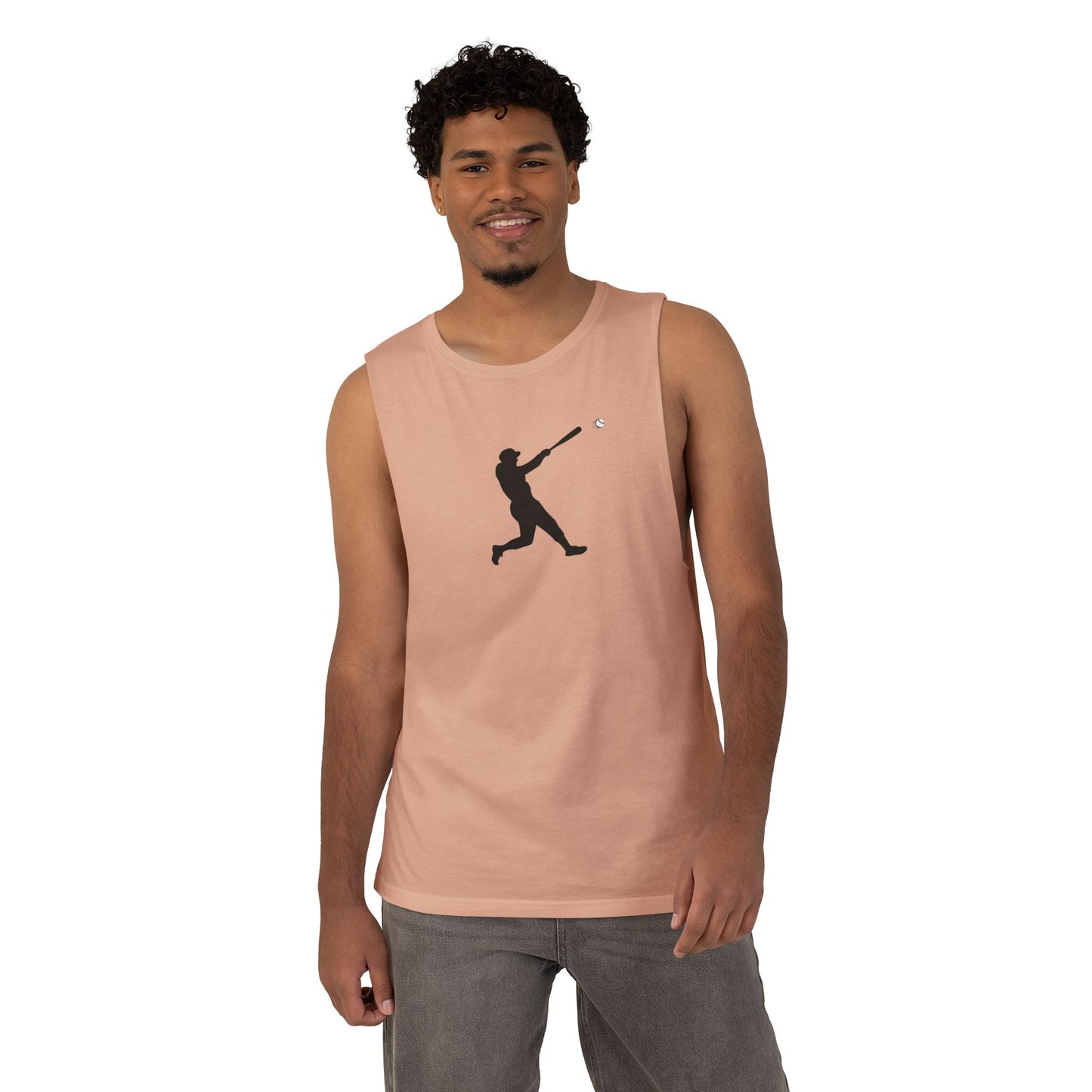 Unisex Baseball Player Tank, Men's Sports Top, Summer Workout Shirt, Casual Sleeveless Tee, Perfect for Sports Fans and Athletes