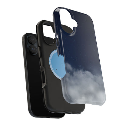 Night Sky Magnetic Impact-Resistant Phone Case — Foggy Cloud Design