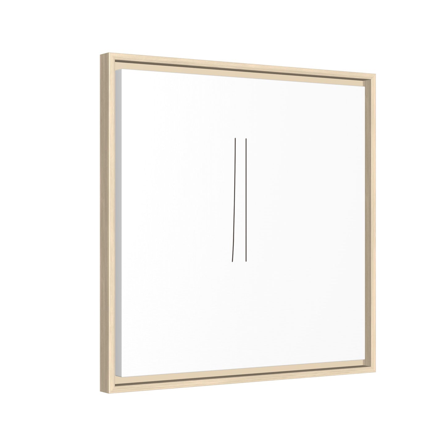 Minimal Line Art | Matte Canvas Framed