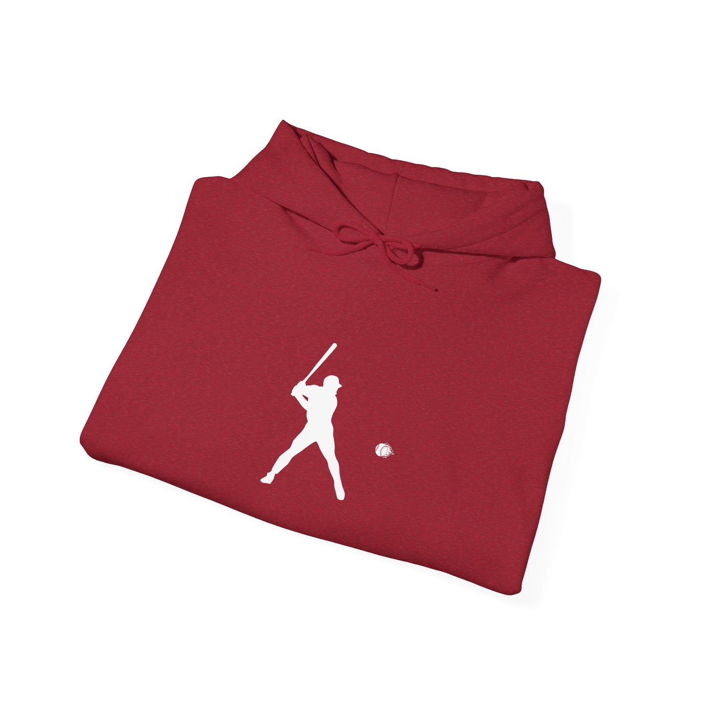 Sporty Unisex Baseball Hooded Sweatshirt, Casual Hoodie for Athletes, Perfect for Gifts, Comfy Streetwear, Ideal for Sports Events, Personal Use - TRV