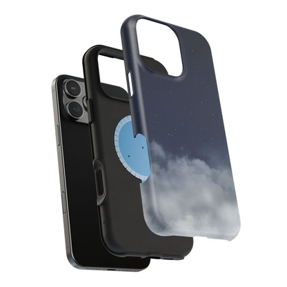 Night Sky Magnetic Impact-Resistant Phone Case — Foggy Cloud Design