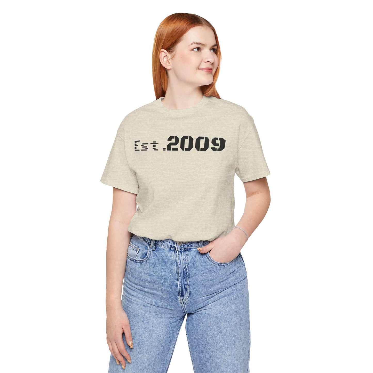 Established 2009 Unisex Tee - Casual Wear, Birthday Gift, Graduation Outfit, Anniversary Shirt, Personalized Fashion - TRV