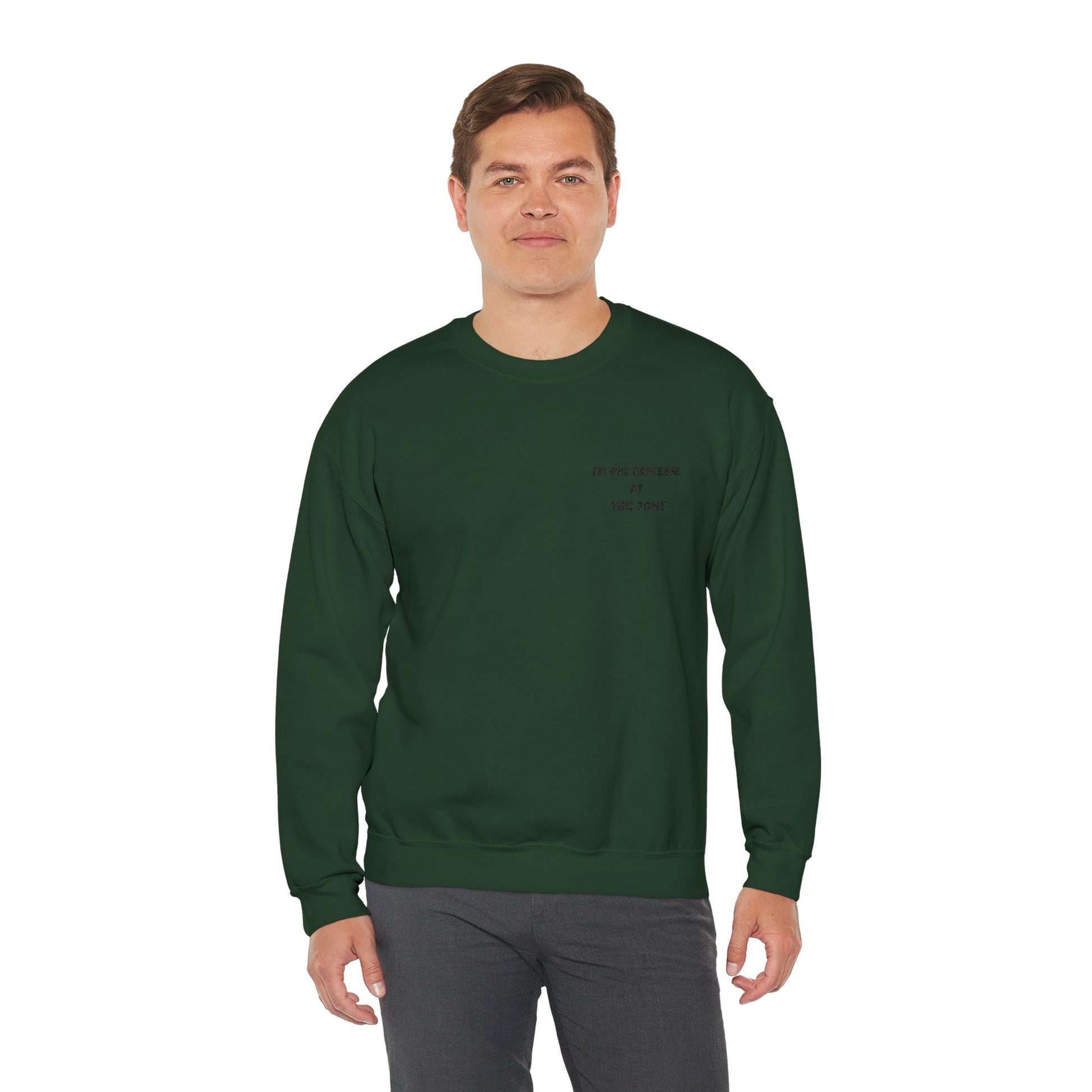 Caffeine Lover's Crewneck Sweatshirt | Unisex Heavy Blend - TRV