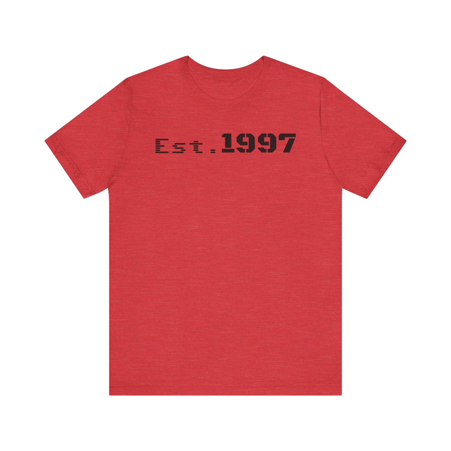 Vintage Est. 1997 Unisex Tee, Gift for Birthdays, Celebrations, Casual Wear, Retro Fashion, Cool Graphic T-Shirt - TRV