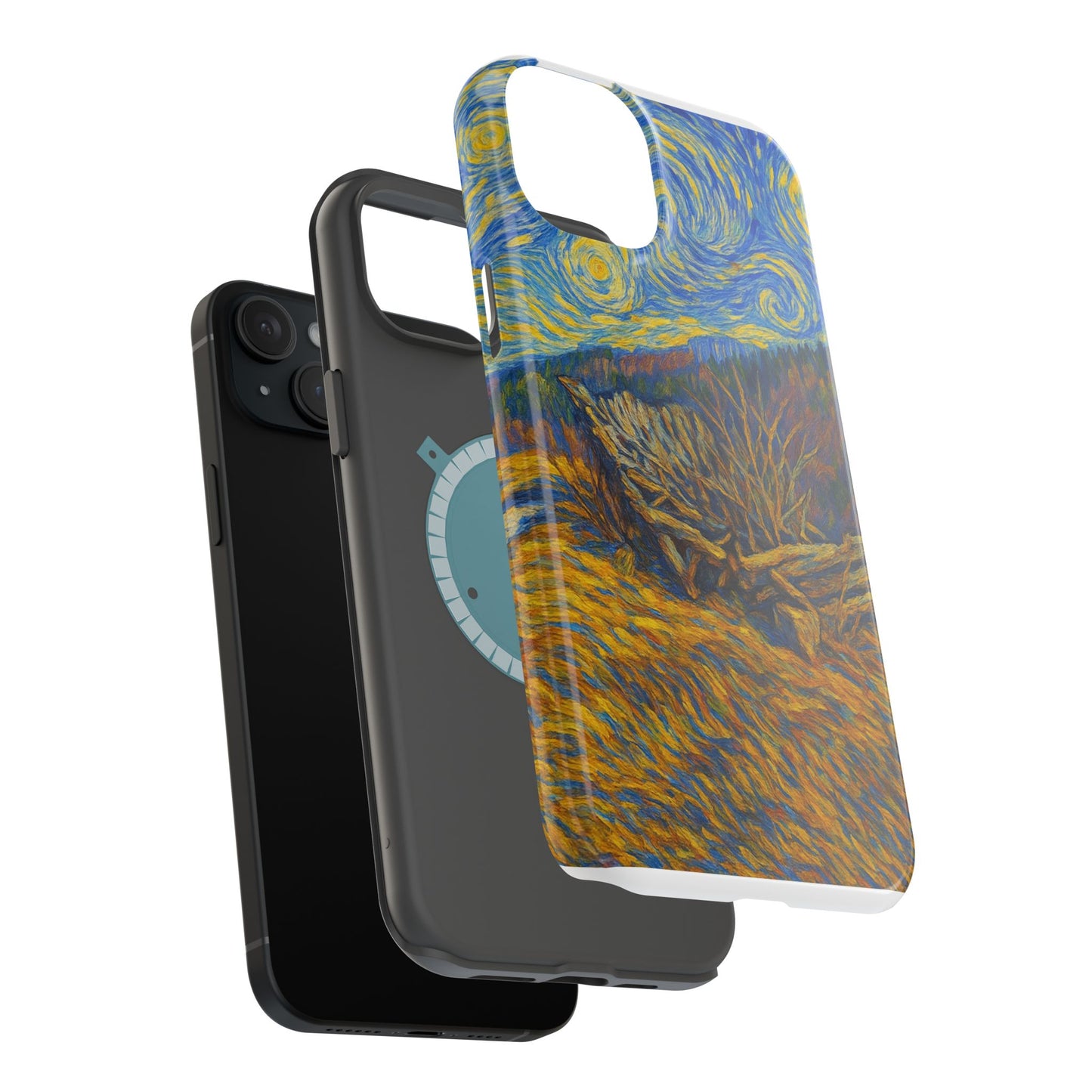 Artistic Magnetic Phone Cases - Unique Decor, Gift for Art Lovers, Modern Accessories, Phone Protection, Stylish Phone Covers - TRV