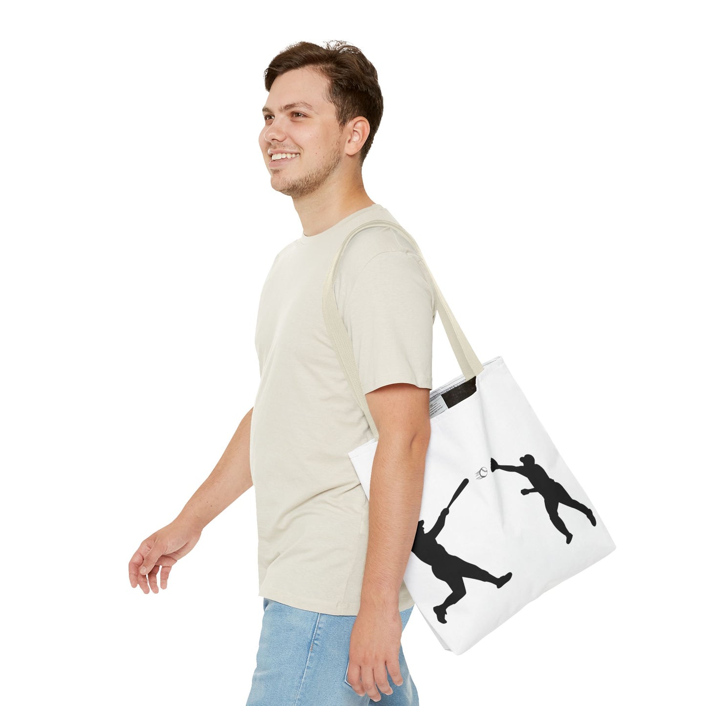 Baseball Tote Bag, Perfect for Sports Fans, Great Gift for Players, Ideal for Game Days, Accessory for Summer Outings - TRV