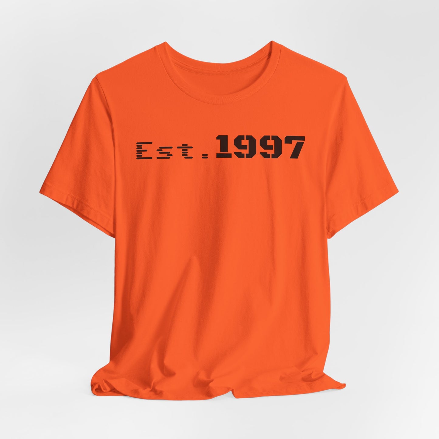 Est. 1997 Unisex Jersey Short Sleeve Tee - Vintage Style, Perfect for Birthdays, Casual Wear, Gifts, Anniversaries, Retro Fashion