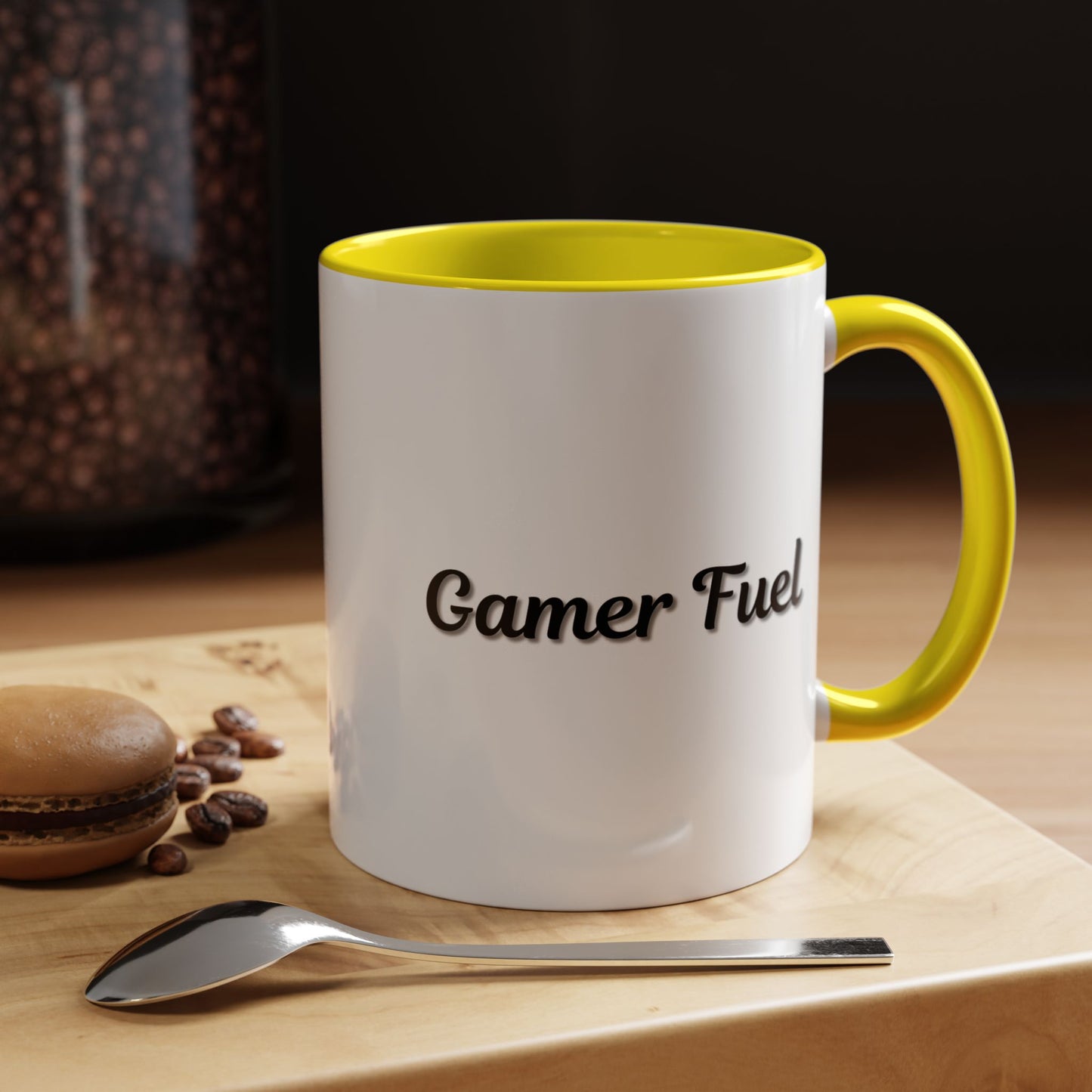 Gamer Fuel Accent Coffee Mug - Perfect for Gamers