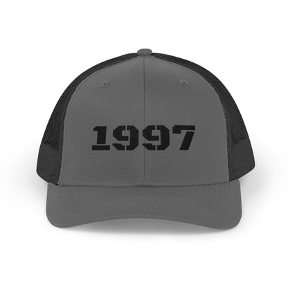 1997 Snapback Trucker Cap, Vintage Style Hat, Year Birth Cap, Trendy Dad Hat, Cool Casual Cap, Gift for 90s Kids - TRV