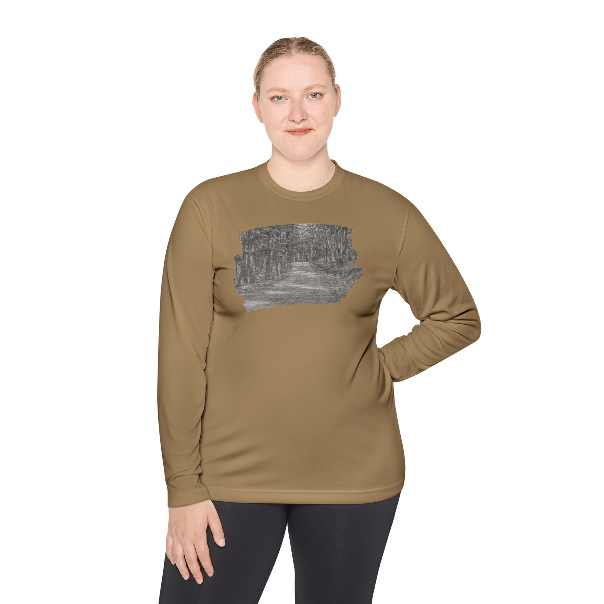 Unisex Long Sleeve Tee - Nature Inspired Design, Comfortable Graphic Shirt for Outdoor Lovers, Casual Wear, Gift for Nature [...] - TRV