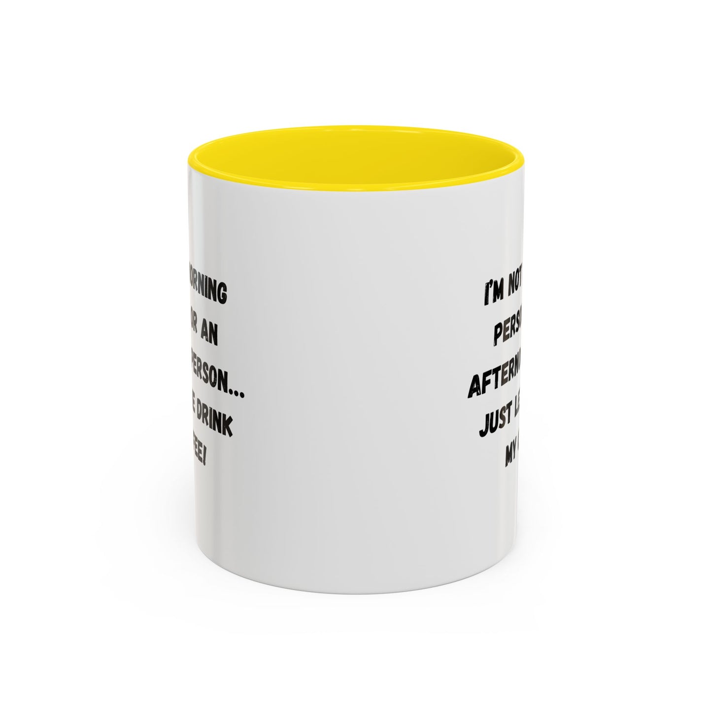 Funny Coffee Mug for Night Owls, I'm Not a Morning Person Mug, Gift for Coffee Lovers, Unique Drinkware, Humor Mug