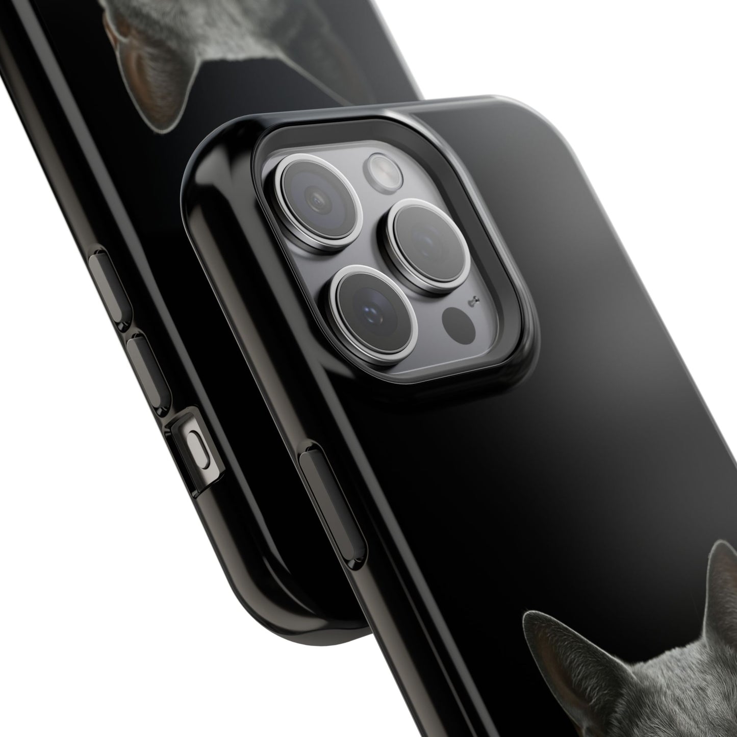Russian Blue Cat Phone Case — Magnetic Impact-Resistant iPhone Cover