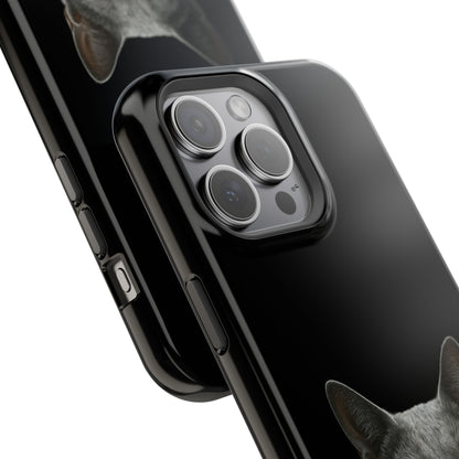 Russian Blue Cat Phone Case — Magnetic Impact-Resistant iPhone Cover
