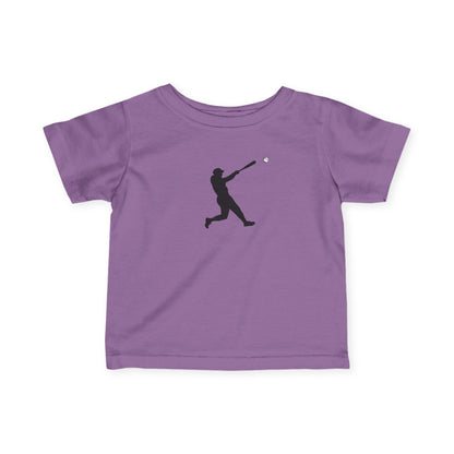 Baseball-Inspired Infant Tee, Baby Shirt, Kid's Sportswear, Gift for Little Sluggers, Baseball Season, Summer Outfits, Cute Baby Wear