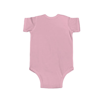 Printify Tiny Blessing infant bodysuit for babies, soft kids clothing perfect as an adorable gift for new parents.