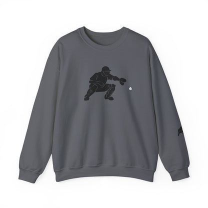 Baseball Catcher Crewneck Sweatshirt | Unisex Sports Apparel | Perfect for Game Days, Gifts, and Casual Wear | Baseball Lover's Gift - TRV