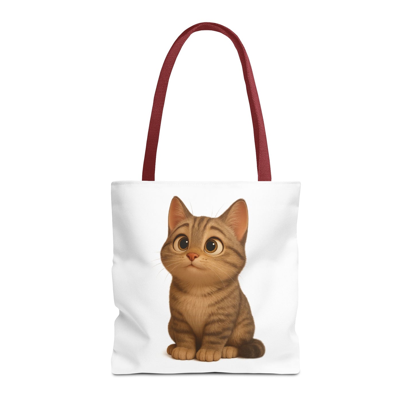 Cute Cat Tote Bag - Perfect for Animal Lovers, Eco-Friendly Carryall, Beach Bag, Shopping Tote, Gift for Cat Owners - TRV