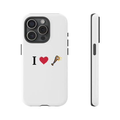 I Love Baseball Vibe Phone Case - Tough Cases for Sports Lovers, Gifts for Athletes, Fun Accessories, iPhone and Android Compatible - TRV