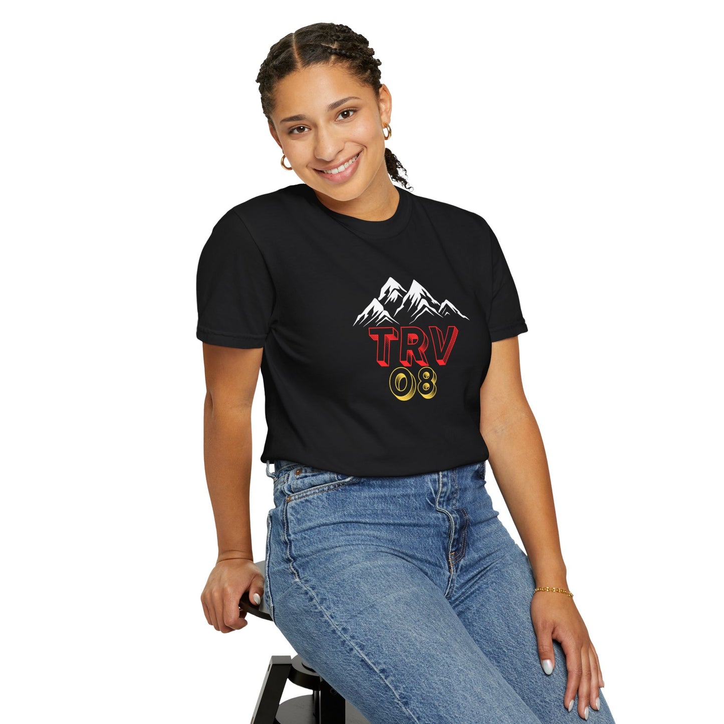 TRV08 Logo Tee | Unisex Garment-Dyed T-Shirt
