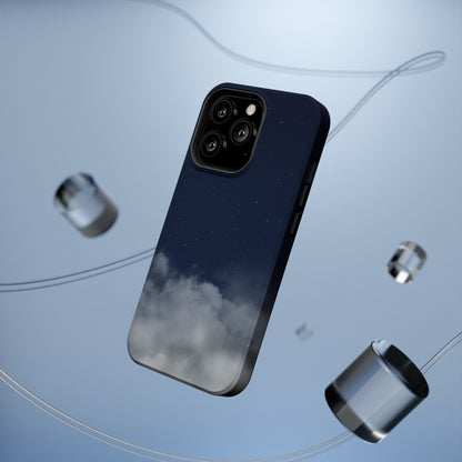 Night Sky Magnetic Impact-Resistant Phone Case — Foggy Cloud Design