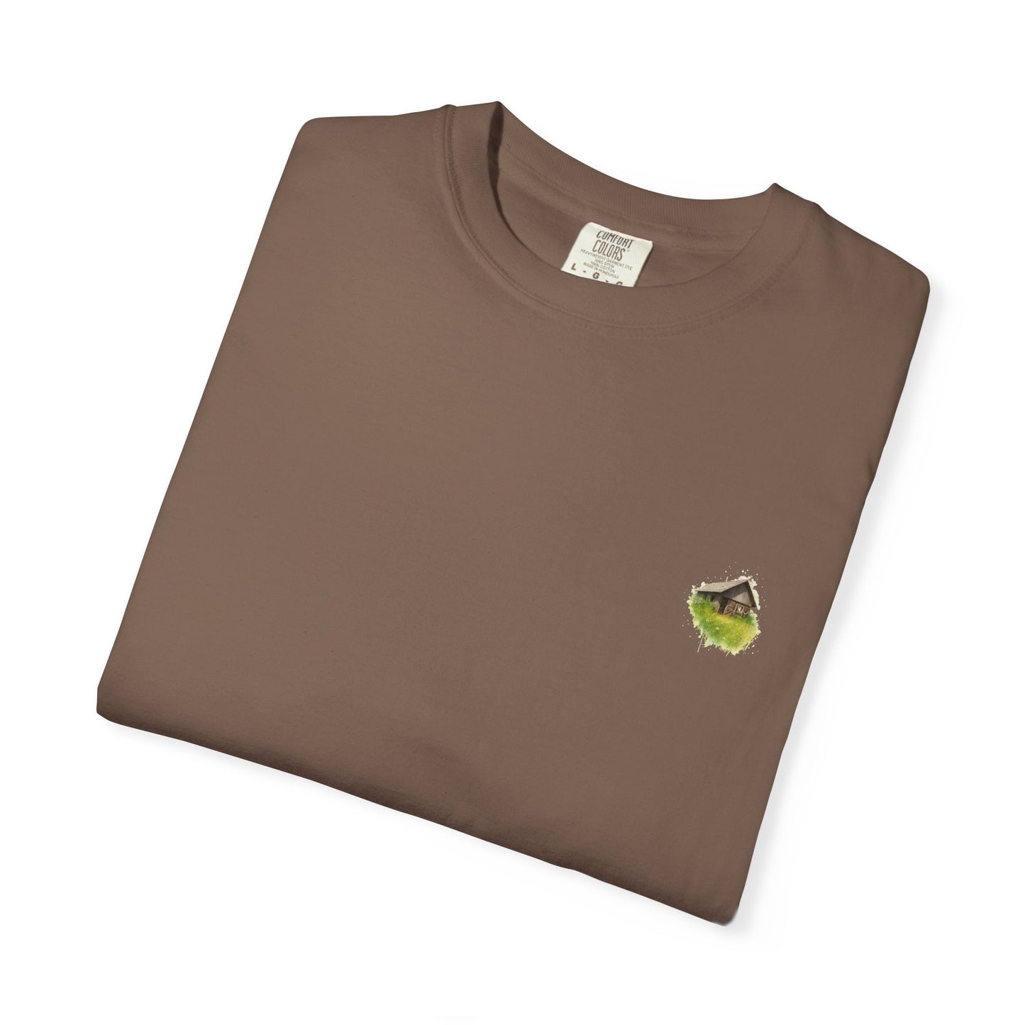 Nature-Inspired Unisex Garment-Dyed T-Shirt, Eco-Friendly Tee, Summer Casual Wear, Gift for Nature Lovers, Relaxed Fit T-Shirt - TRV