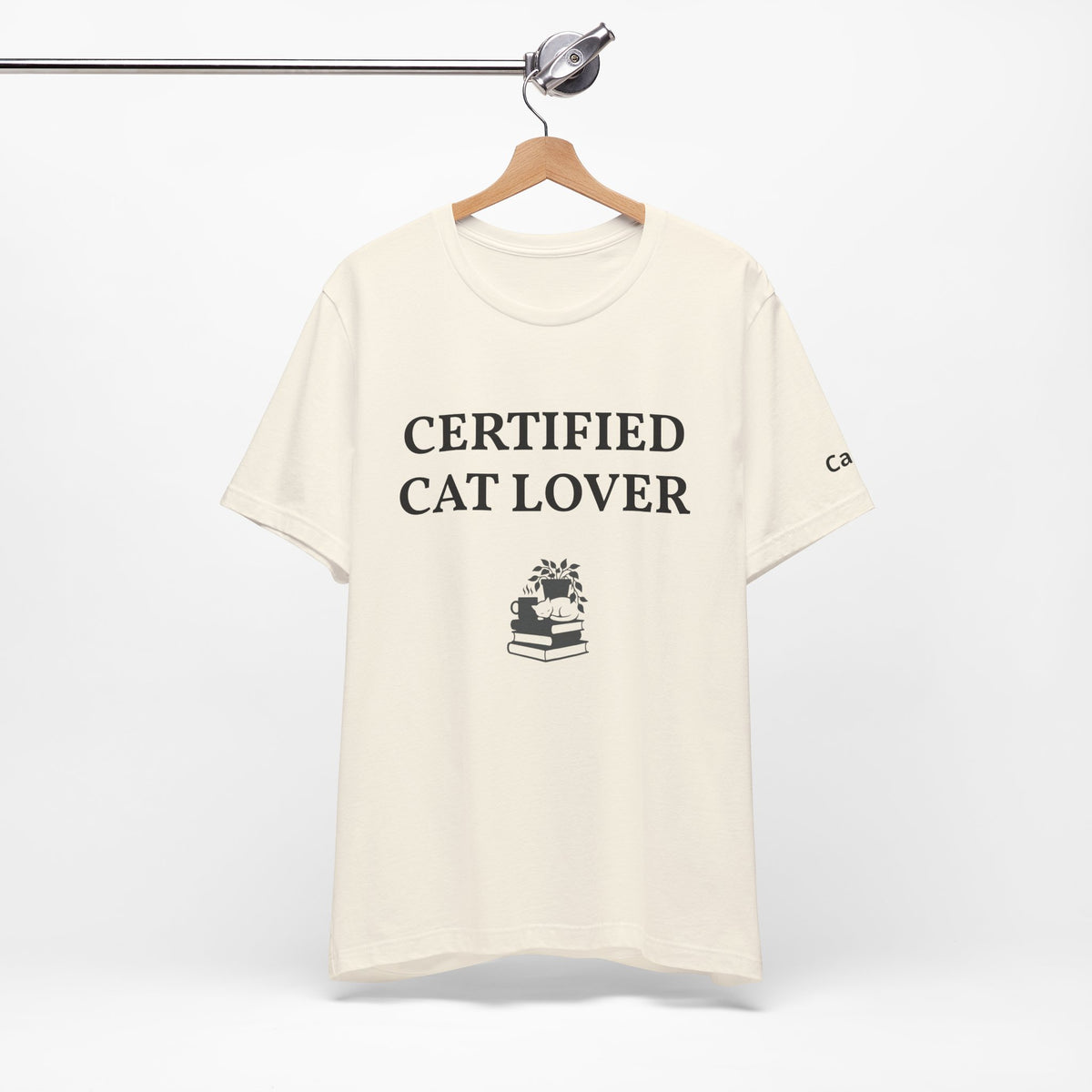 Unisex custom T-shirt by Printify with personalized design, plain fabric, and short sleeves, displayed on a white background.