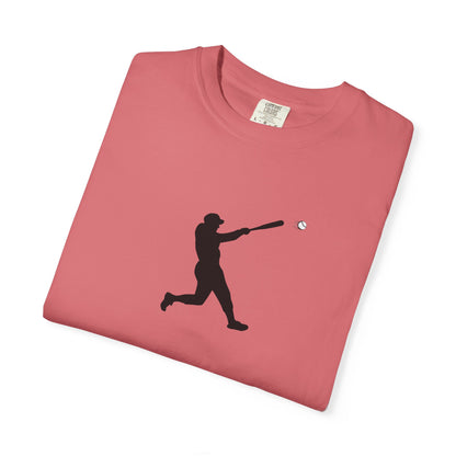 Sporty Garment-Dyed T-Shirt for Baseball Lovers, Casual Tee, Unisex Sports Shirt, Perfect Gift for Athletes, Outdoor Activities - TRV