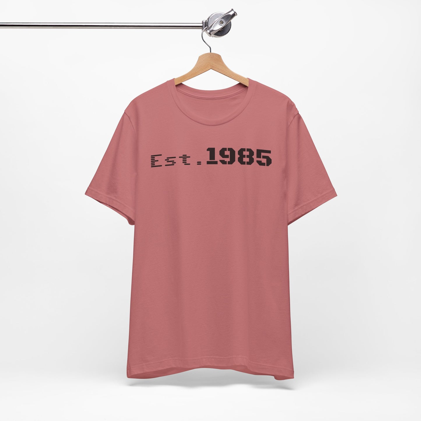 Est. 1985 Vintage Unisex Tee, Retro Birthday T-Shirt, Perfect Gift for 1980s Lovers, Casual Apparel, Timeless Style