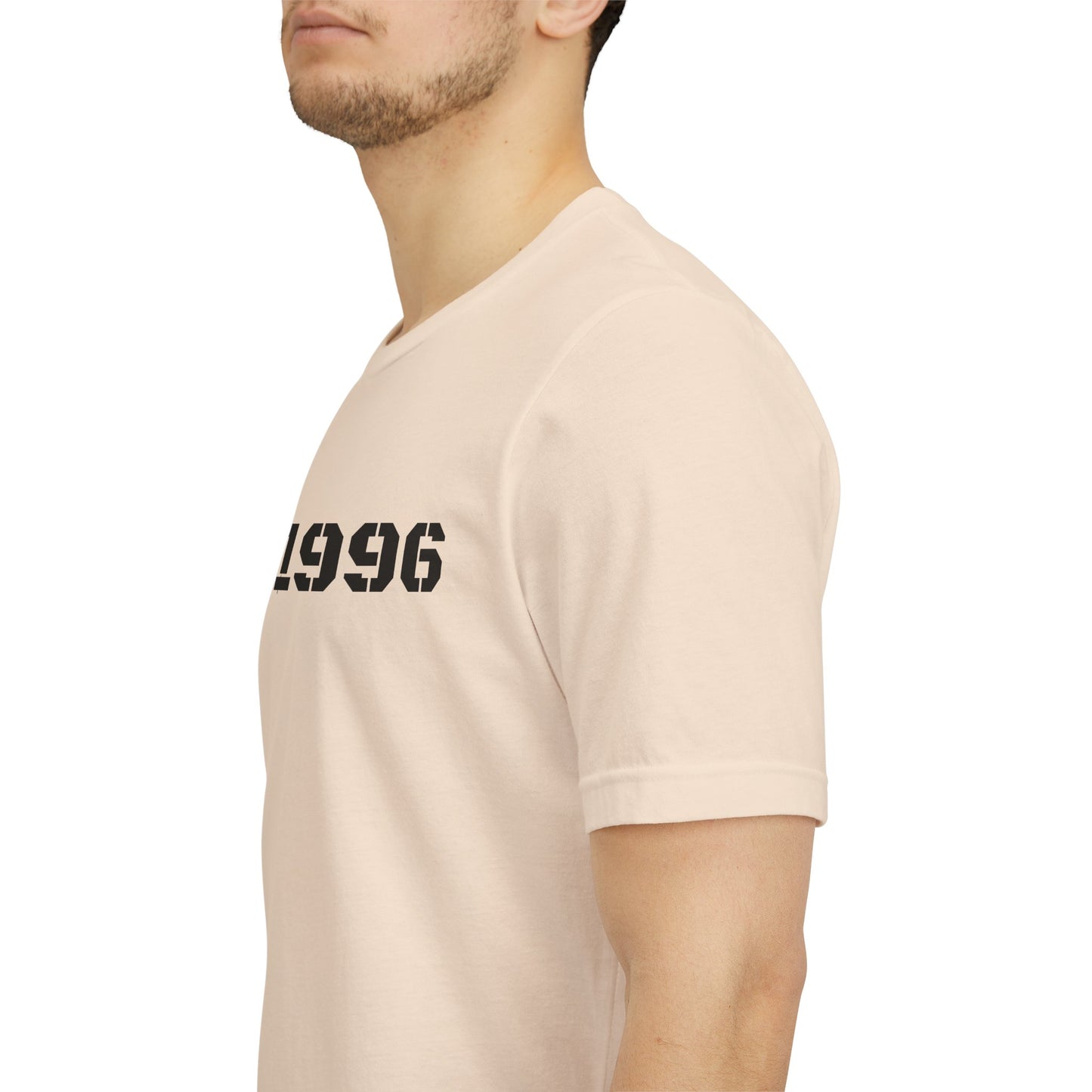 Vintage Est. 1996 T-shirt by Printify featuring a classic design, perfect as a birth year birthday gift.