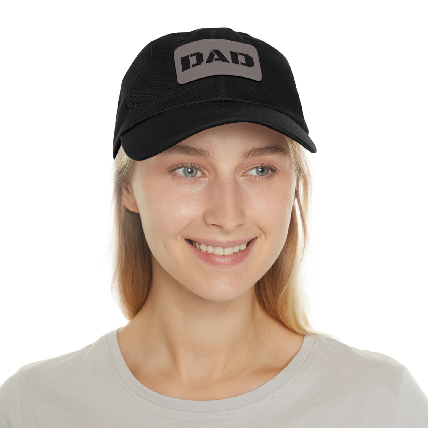 Stylish Dad Hat with Leather Patch | Perfect Gift for Fathers Day, Casual Wear, Dad's Birthday, Outdoor Activities