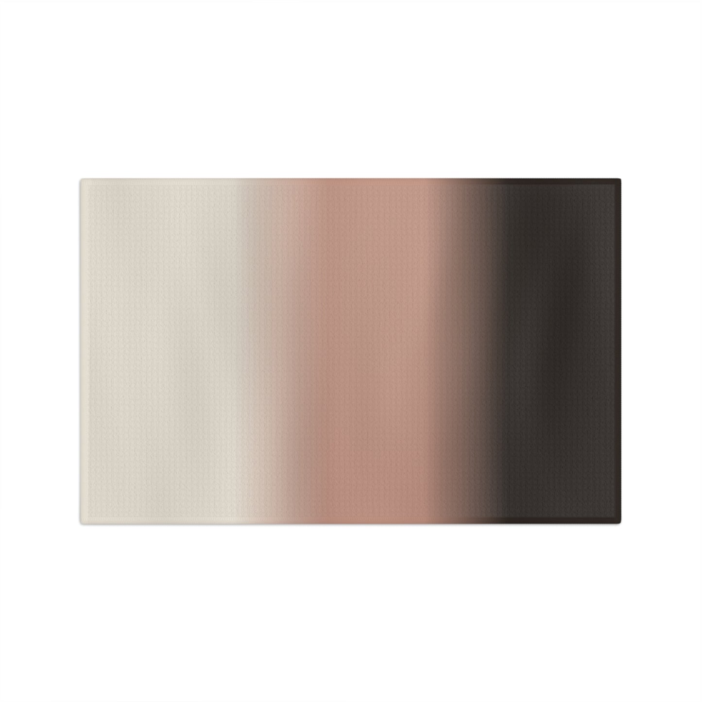 Neutral Gradient Ombre Microfiber Tea Towel | Blush to Charcoal