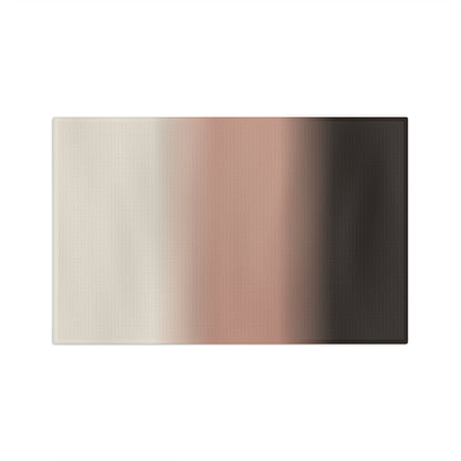 Neutral Gradient Ombre Microfiber Tea Towel | Blush to Charcoal