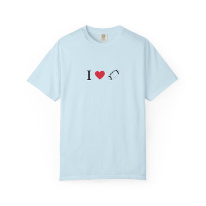 I Love Football T-Shirt - Unisex Cotton Tee, Fun Gift for Friends, Casual Style, Birthday Present, Summer Apparel - TRV