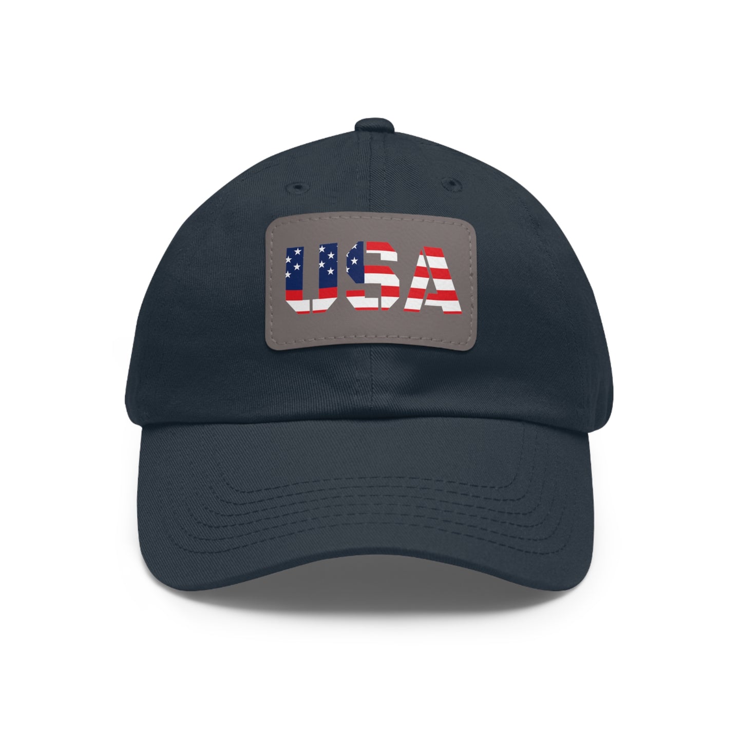 Dad Hat with USA Leather Patch - TRV
